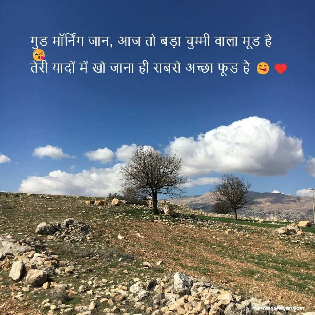 Naughty Kiss Good Morning Shayari For Lovers
